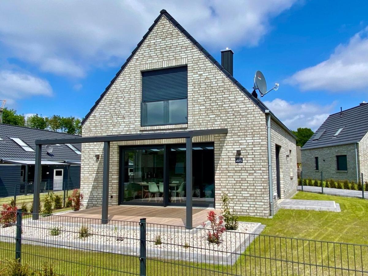 Ferienhaus Seestern am Harkebrügger See mit Sauna und Kamin Barssel  Exterior foto